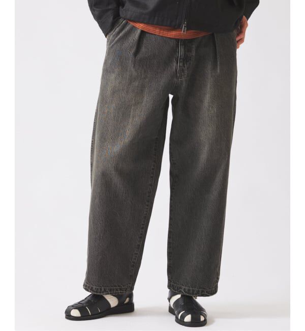 JOURNAL STANDARD relume「スモーキーデニム 11oz オーバーパンツ」|デニム|
