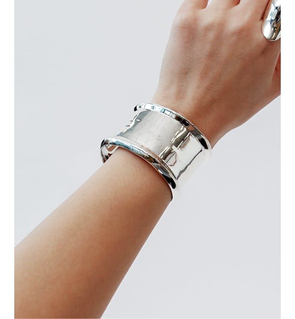 journal standard L'essage「【V'ESSENCEヴェッセンス】 BANGLE/バングル」|ブレスレット・バングル|シルバー