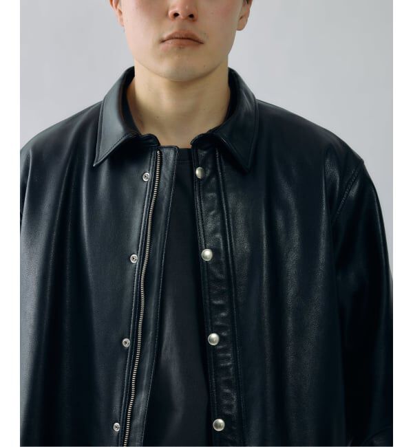 J.S.Homestead「J.S.Homestead / ウォッシュ レザー イースタン ジャケット」|ライダースジャケット|