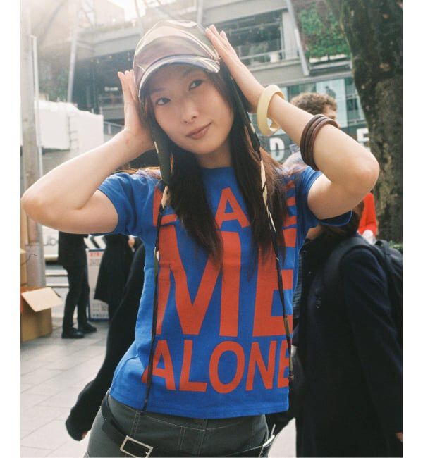 Oriens JOURNAL STANDARD「《追加3》ビッグロゴプリント TEE」|Tシャツ・カットソー|ブルー A