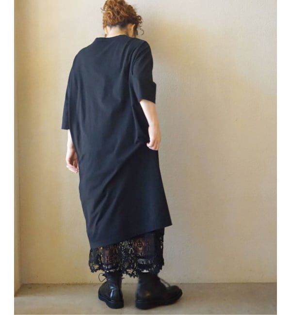 journal standard luxe「《追加》クラシックテンジク スタンダードクルーネックワンピース」|ワンピース|