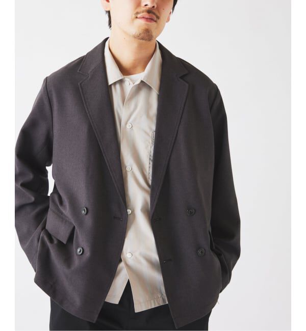 JOURNAL STANDARD relume「メランジ ドライダブルブレスト ジャケット」|テーラードジャケット|
