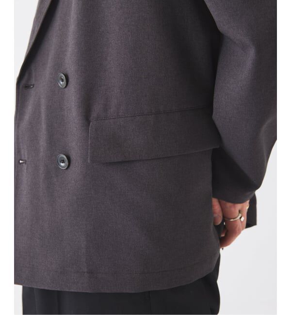 JOURNAL STANDARD relume「メランジ ドライダブルブレスト ジャケット」|テーラードジャケット|