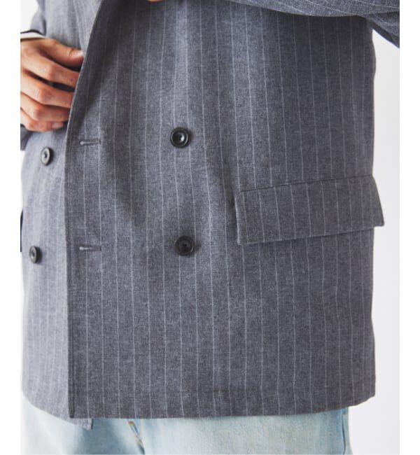 JOURNAL STANDARD relume「メランジ ドライダブルブレスト ジャケット」|テーラードジャケット|