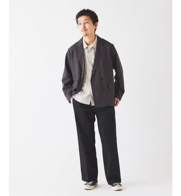 JOURNAL STANDARD relume「メランジ ドライダブルブレスト ジャケット」|テーラードジャケット|