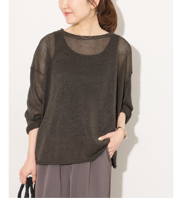 JOURNAL STANDARD relume「《追加 / 新色》PEリネンルーズプルオーバー」|ニット・セーター|
