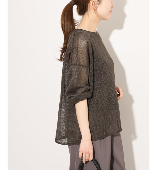 JOURNAL STANDARD relume「《追加 / 新色》PEリネンルーズプルオーバー」|ニット・セーター|