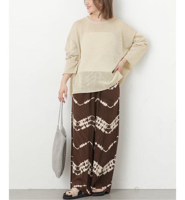 JOURNAL STANDARD relume「《追加 / 新色》PEリネンルーズプルオーバー」|ニット・セーター|