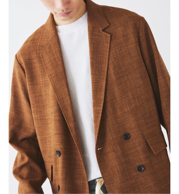 JOURNAL STANDARD relume「テックキャンバス  ダブルプレスト ジャケット(セットアップ対応可能)」|テーラードジャケット|