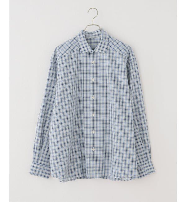 JOURNAL STANDARD relume「【BASERANGE/ベースレンジ】 CLAUDE SHIRT」|シャツ・ブラウス|ブルー A