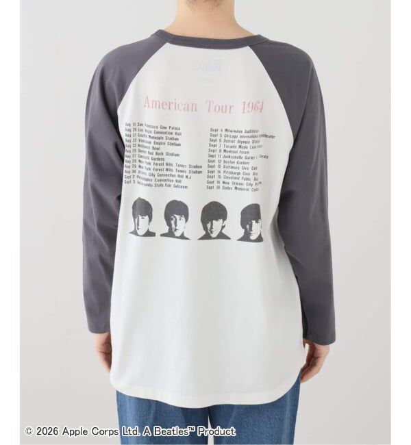 JOURNAL STANDARD「BEATLES JS ラグラン Tシャツ」|Tシャツ・カットソー|