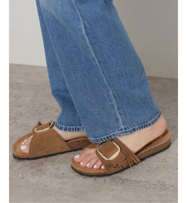 JOURNAL STANDARD relume「《予約》【PLAKTON/プラクトン】フリンジバックルサンダル」|サンダル|