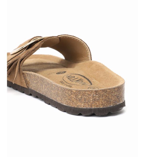 JOURNAL STANDARD relume「《予約》【PLAKTON/プラクトン】フリンジバックルサンダル」|サンダル|