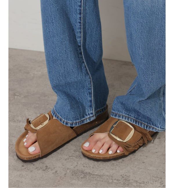 JOURNAL STANDARD relume「《予約》【PLAKTON/プラクトン】フリンジバックルサンダル」|サンダル|