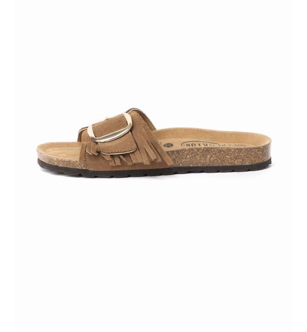 JOURNAL STANDARD relume「《予約》【PLAKTON/プラクトン】フリンジバックルサンダル」|サンダル|