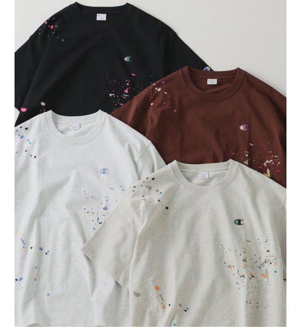 JOURNAL STANDARD relume「《予約》CHAMPION / チャンピオン 別注 刺繍スプラッシュ Tシャツ」|Tシャツ・カットソー|