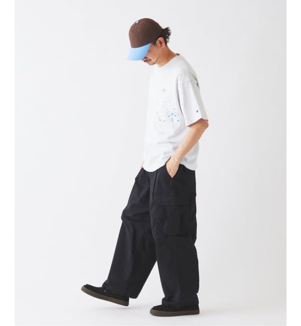 JOURNAL STANDARD relume「《予約》CHAMPION / チャンピオン 別注 刺繍スプラッシュ Tシャツ」|Tシャツ・カットソー|