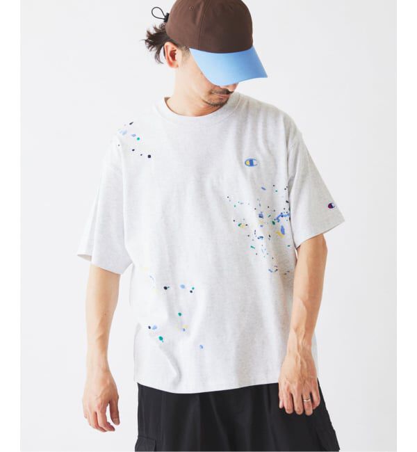JOURNAL STANDARD relume「《予約》CHAMPION / チャンピオン 別注 刺繍スプラッシュ Tシャツ」|Tシャツ・カットソー|