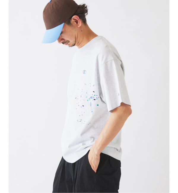 JOURNAL STANDARD relume「《予約》CHAMPION / チャンピオン 別注 刺繍スプラッシュ Tシャツ」|Tシャツ・カットソー|