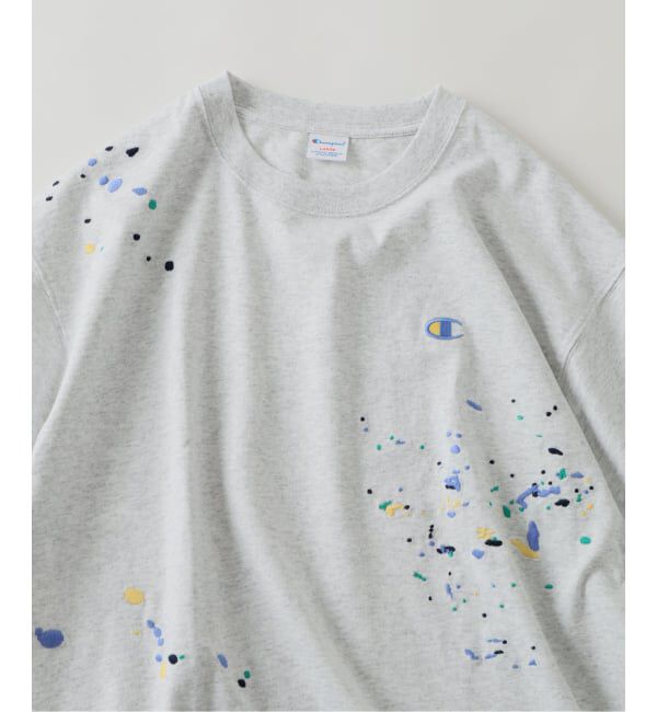 JOURNAL STANDARD relume「《予約》CHAMPION / チャンピオン 別注 刺繍スプラッシュ Tシャツ」|Tシャツ・カットソー|