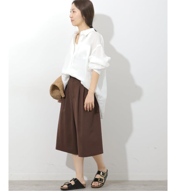 JOURNAL STANDARD relume「《予約》接触冷感 / 防シワ【MULTI FUNC+】タックハーフパンツ」|その他|