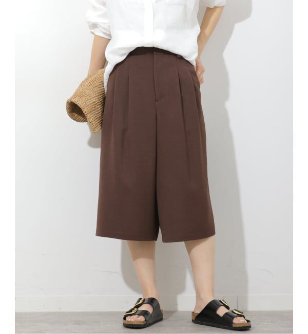 JOURNAL STANDARD relume「《予約》接触冷感 / 防シワ【MULTI FUNC+】タックハーフパンツ」|その他|