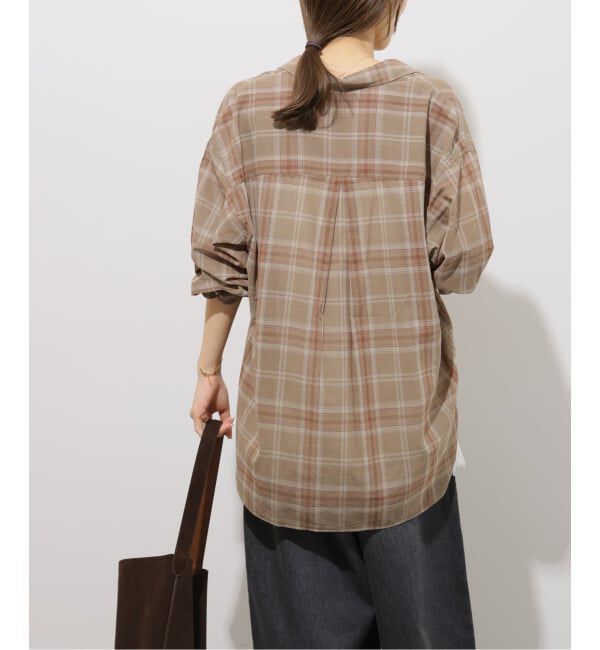 JOURNAL STANDARD relume「《予約》シアーボイルコットンチェックシャツ」|シャツ・ブラウス|