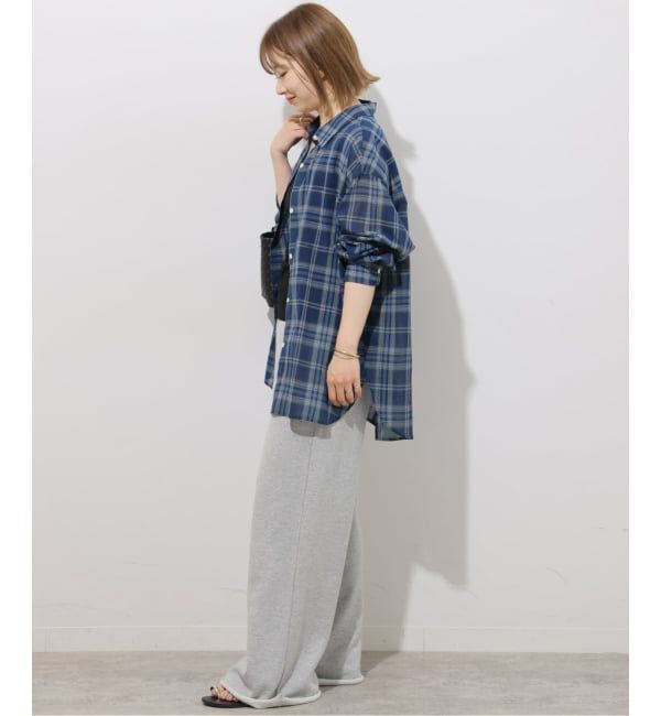 JOURNAL STANDARD relume「《予約》シアーボイルコットンチェックシャツ」|シャツ・ブラウス|