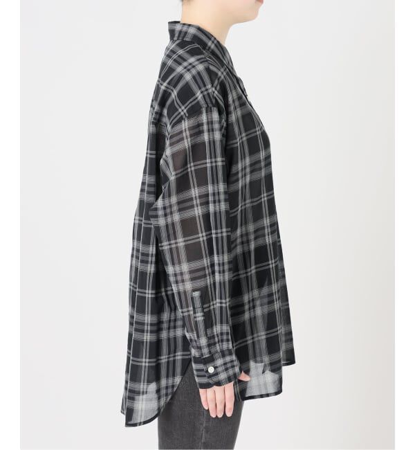 JOURNAL STANDARD relume「《予約》シアーボイルコットンチェックシャツ」|シャツ・ブラウス|