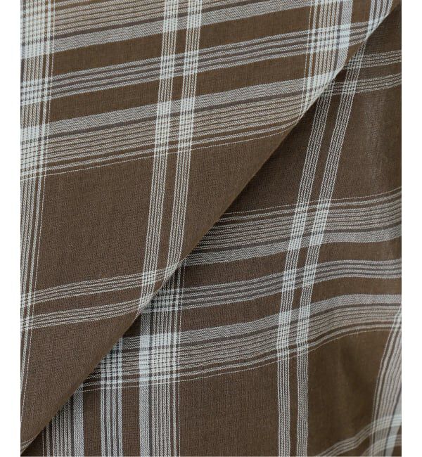 JOURNAL STANDARD relume「《予約》シアーボイルコットンチェックシャツ」|シャツ・ブラウス|