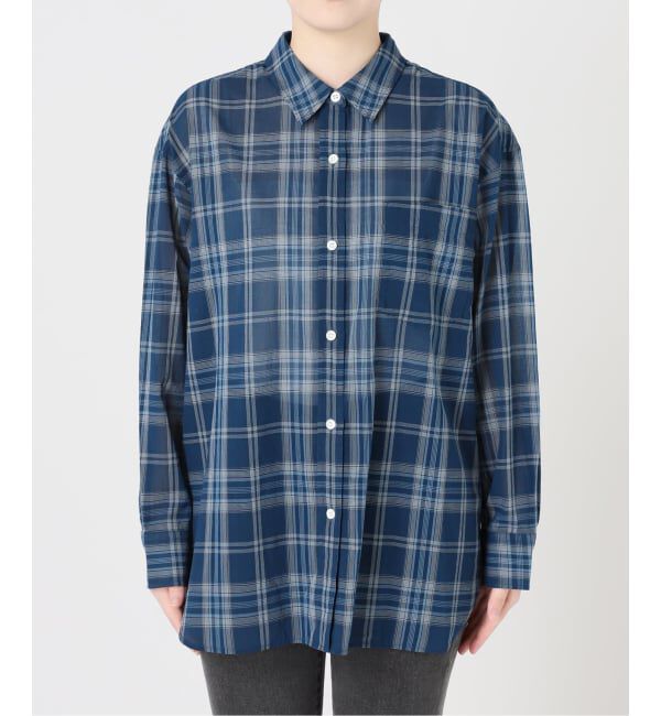 JOURNAL STANDARD relume「《予約》シアーボイルコットンチェックシャツ」|シャツ・ブラウス|