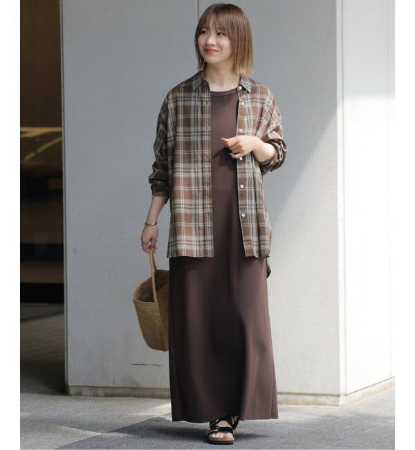 JOURNAL STANDARD relume「《予約》シアーボイルコットンチェックシャツ」|シャツ・ブラウス|