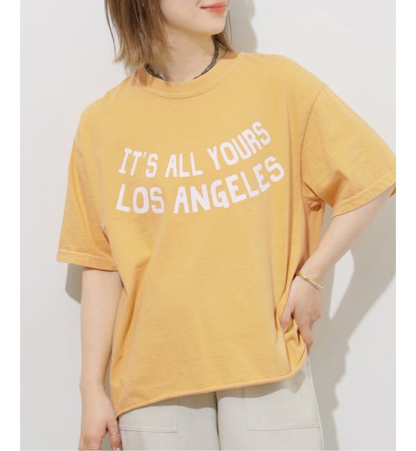 JOURNAL STANDARD relume「《追加予約》別注【THE DAY ON THE BEACH】カットオフTシャツ」|Tシャツ・カットソー|マスタード B