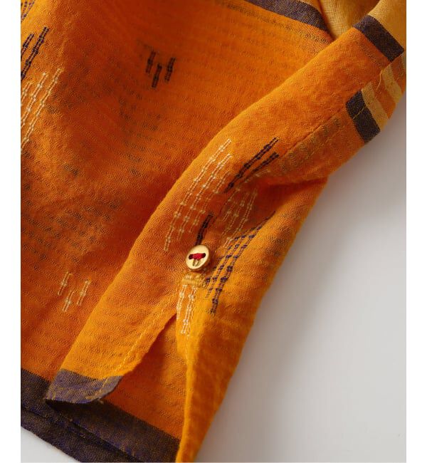 JOURNAL STANDARD relume「《予約》bunai / ブナイ 別注 ジャムダニ織 ガーゼシャツ」|シャツ・ブラウス|