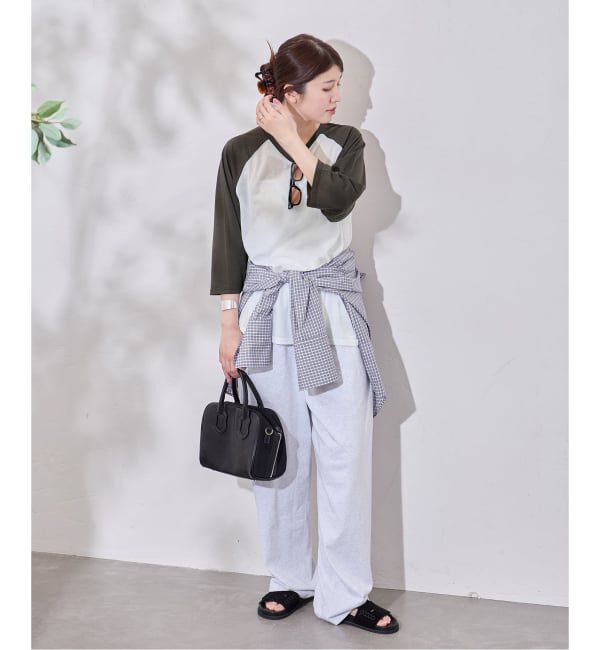 JOURNAL STANDARD「《予約》クルーネックシアーラグランTEE」|Tシャツ・カットソー|