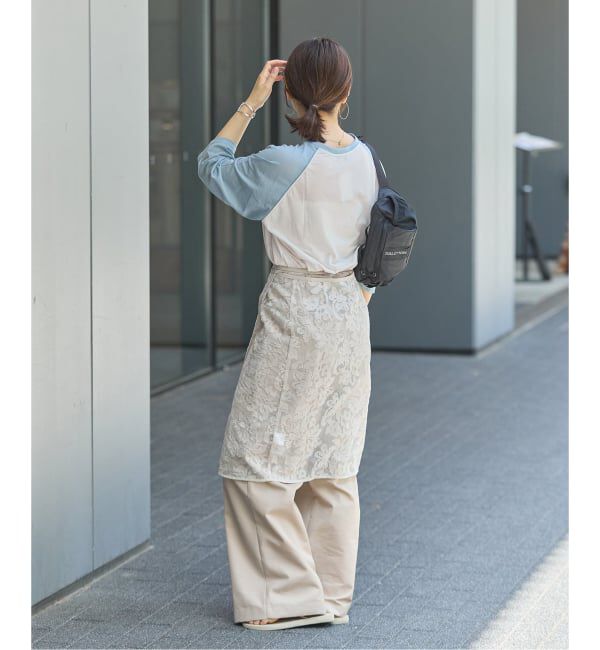 JOURNAL STANDARD「《予約》クルーネックシアーラグランTEE」|Tシャツ・カットソー|