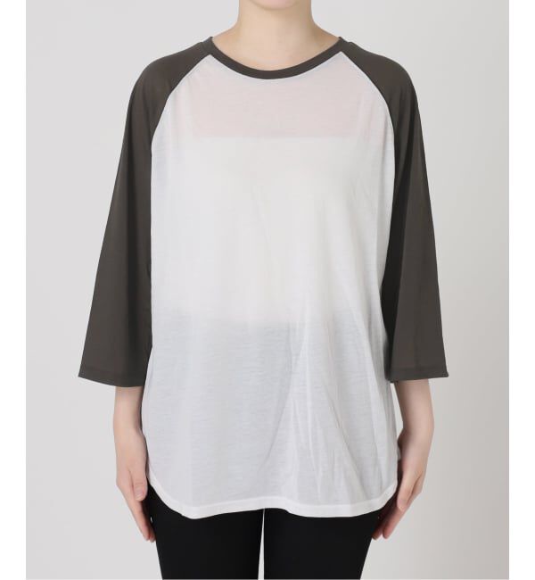 JOURNAL STANDARD「《予約》クルーネックシアーラグランTEE」|Tシャツ・カットソー|