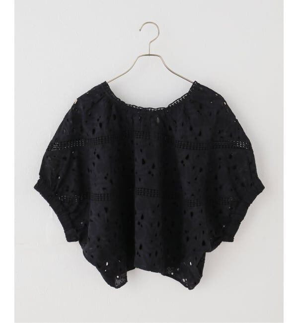JOURNAL STANDARD relume「【TORRAZZO DONNA/トラッゾドンナ】 Cutwork Lace Top」|シャツ・ブラウス|ブラック