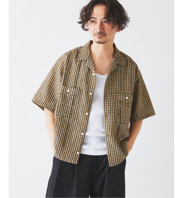 JOURNAL STANDARD relume「《予約》サッカー チェック キューバシャツ」|シャツ・ブラウス|