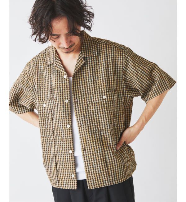 JOURNAL STANDARD relume「《予約》サッカー チェック キューバシャツ」|シャツ・ブラウス|
