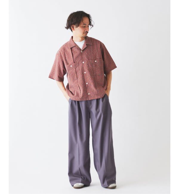 JOURNAL STANDARD relume「《予約》サッカー チェック キューバシャツ」|シャツ・ブラウス|