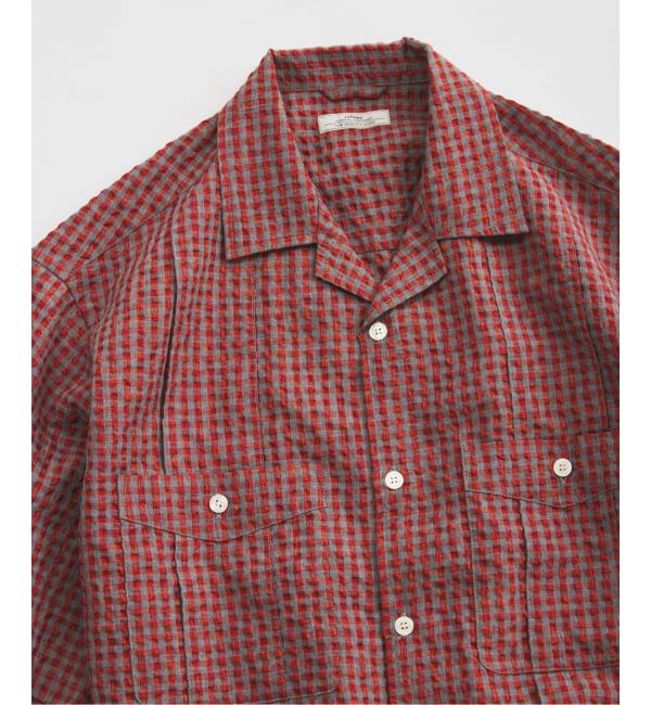 JOURNAL STANDARD relume「《予約》サッカー チェック キューバシャツ」|シャツ・ブラウス|