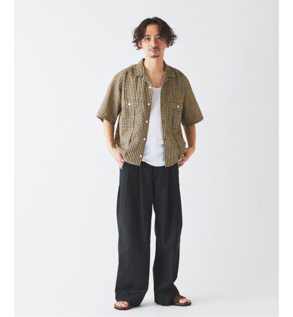 JOURNAL STANDARD relume「《予約》サッカー チェック キューバシャツ」|シャツ・ブラウス|