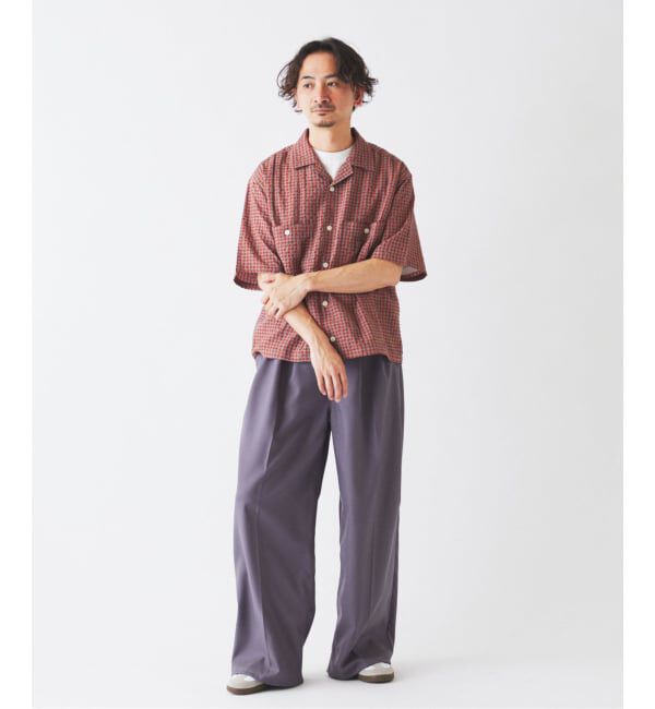 JOURNAL STANDARD relume「《予約》サッカー チェック キューバシャツ」|シャツ・ブラウス|