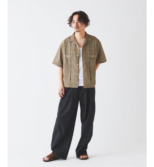 JOURNAL STANDARD relume「《予約》サッカー チェック キューバシャツ」|シャツ・ブラウス|