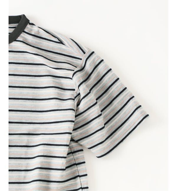 JOURNAL STANDARD relume「《予約》テクスチャー マルチボーダー Tシャツ」|Tシャツ・カットソー|