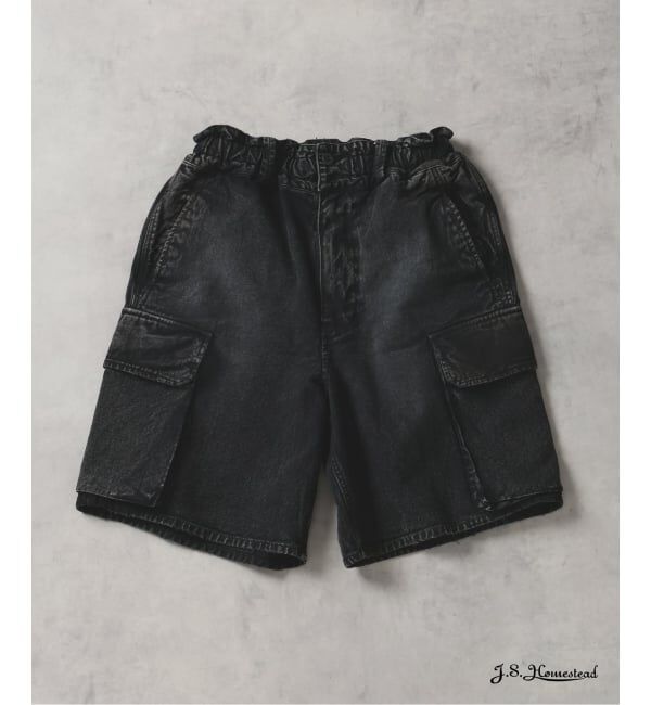 J.S.Homestead「《予約》J.S.Homestead / カーゴ ショーツ」|その他|ブラック