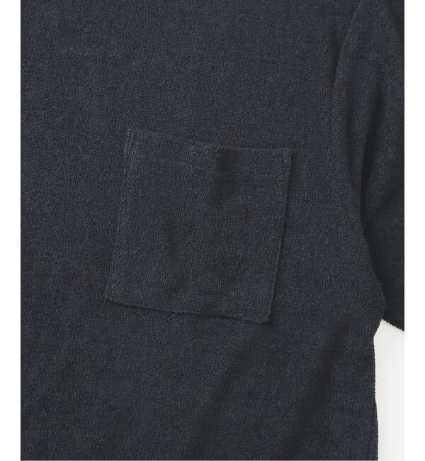 J.S.Homestead「《予約》Stead / パイル リンガー ワイド ポケット Tシャツ」|Tシャツ・カットソー|