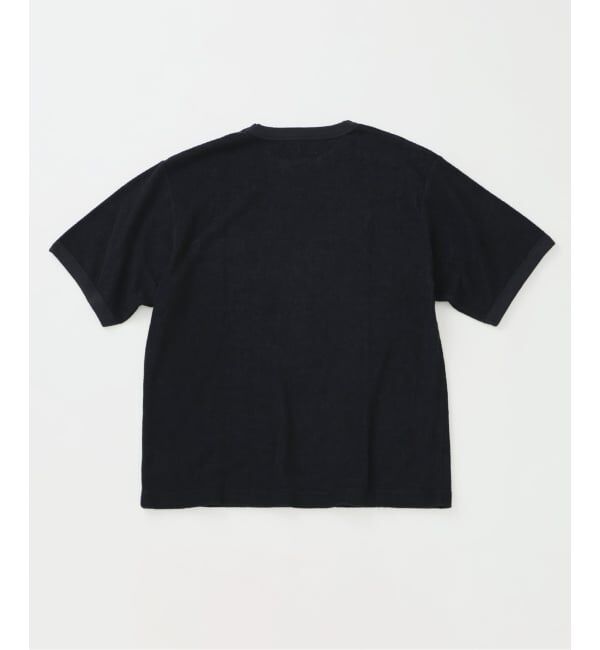 J.S.Homestead「《予約》Stead / パイル リンガー ワイド ポケット Tシャツ」|Tシャツ・カットソー|