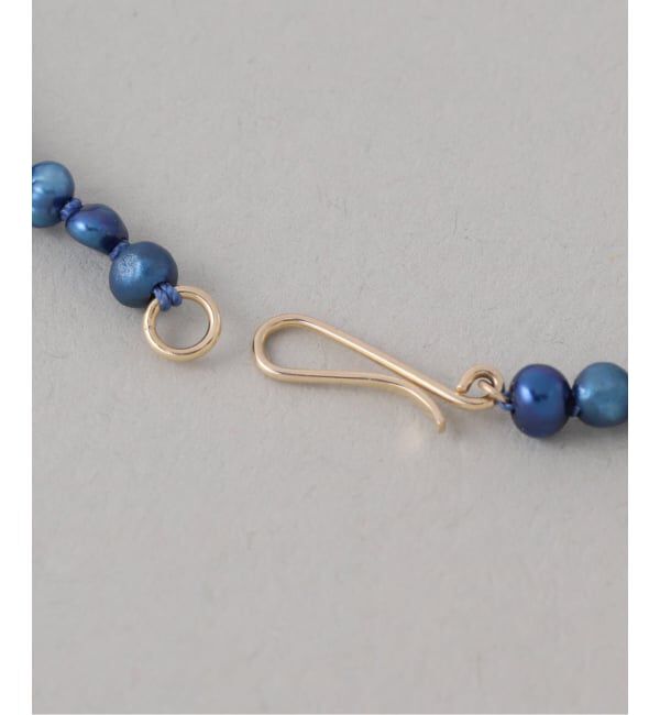 Lilas by Spick&Span「《予約》ミラーボール*サザレインディゴパールブレスレット K10」|ブレスレット・バングル|